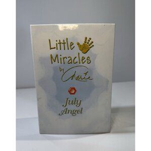Little Miracles Figurine Marie Osmond July Angel Collectible Hand-Painted